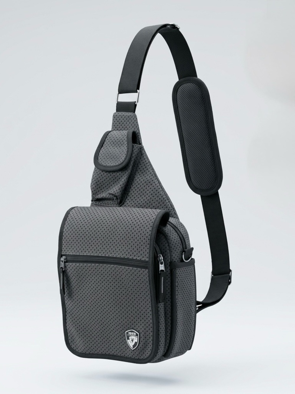 Heys Travelmate V3 Crossbody Sling Bag Charcoal Grey Unisex Travel Gorpcore Tech